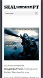 Mobile Screenshot of members.sealgrinderpt.com